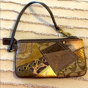 Coach mini clutch